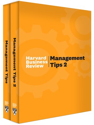cover image of HBR Management Tips Collection (2 Books)